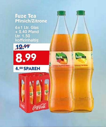 Fuze Tea Pfirsich/Zitrone