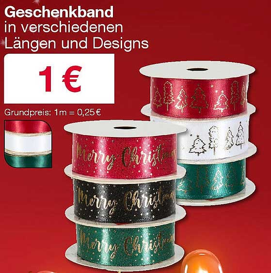 Geschenkband