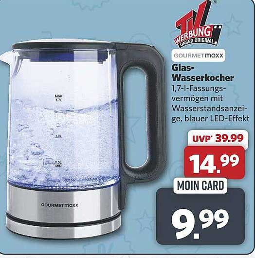 Glas-Wasserkocher