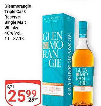 Glenmorangie Triple Cask Reserve Single Malt Whisky