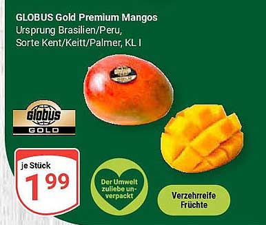 GLOBUS Gold Premium Mangos