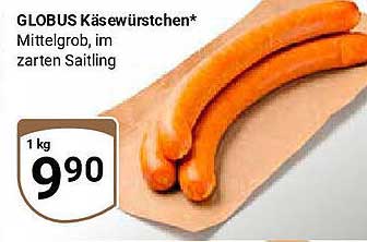 GLOBUS Käsewürstchen*