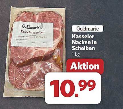 Goldmarie Kasseler Nacken in Scheiben