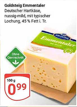 Goldsteig Emmentalerkäse