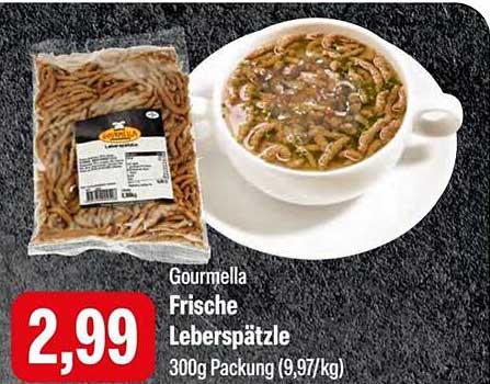 Gourmella Frische Leberspätzle