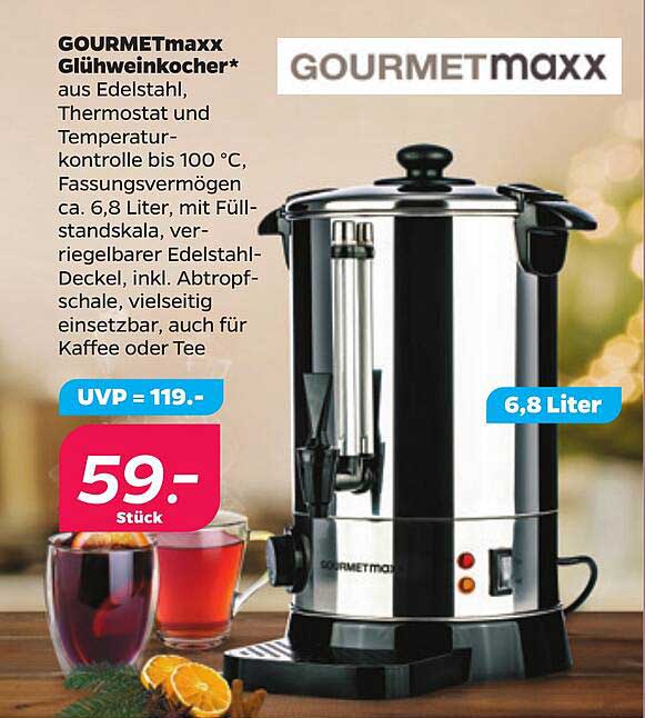 GOURMETmaxx Glühweinkocher*