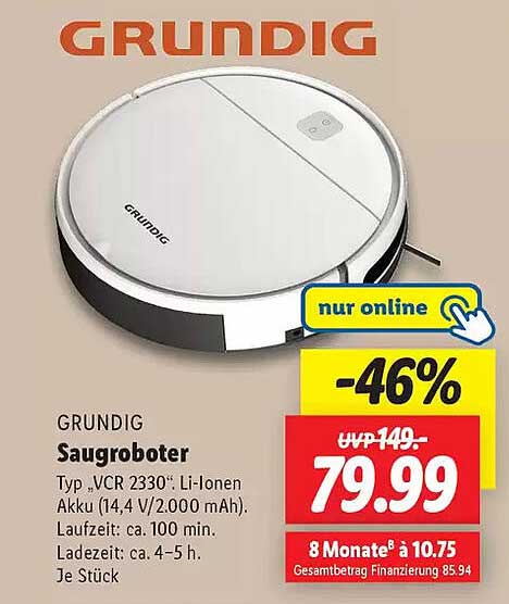 Grundig Saugroboter