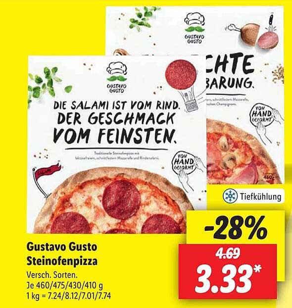 Gustavo Gusto Steinofenpizza