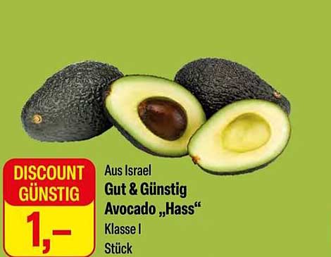 Gut & Günstig Avocado „Hass“