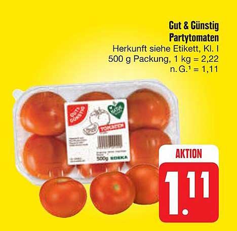 Gut & Günstig Partytomaten