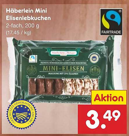 Häberlein Mini Elisenlebkuchen