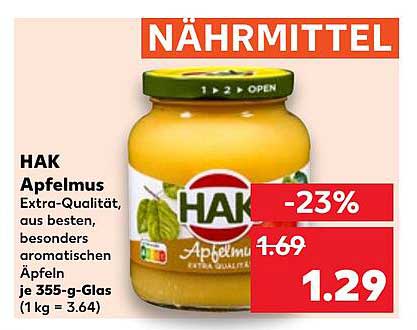 HAK Apfelmus