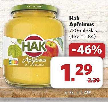 Hak Apfelmus