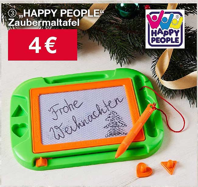 „HAPPY PEOPLE“ Zaubermaltafel