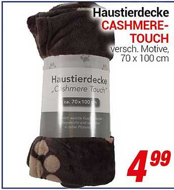 Haustierdecke CASHMERE-TOUCH