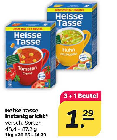 Heisse Tasse Instantgericht*