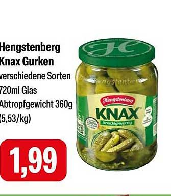 Hengstenberg Knax Gurken