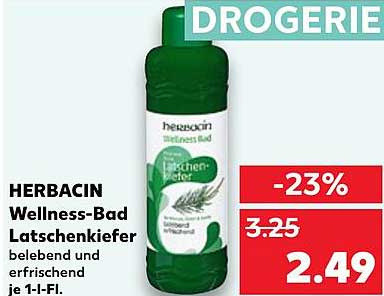 HERBACIN Wellness-Bad Latschenkiefer