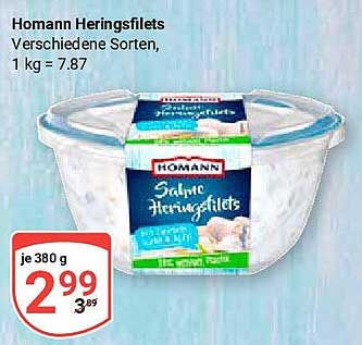 Homann Heringsfilets