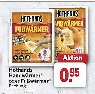 Hothands Fußwärmer