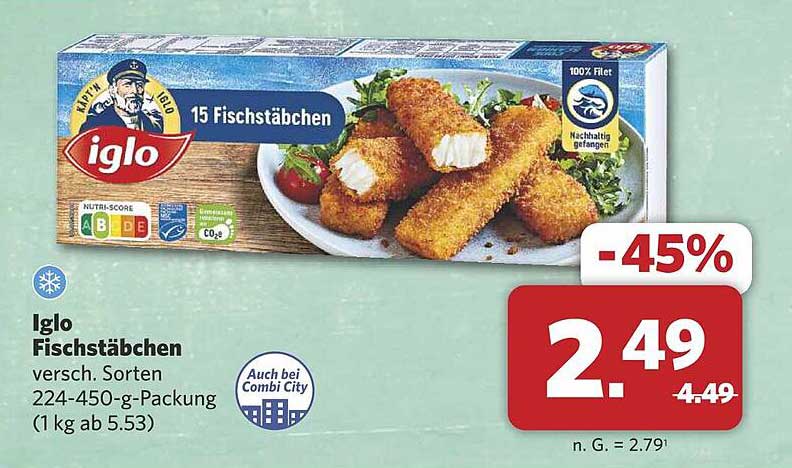 Iglo Fischstäbchen