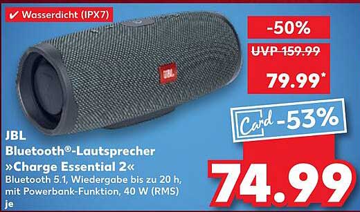 JBL Bluetooth®-Lautsprecher »Charge Essential 2«