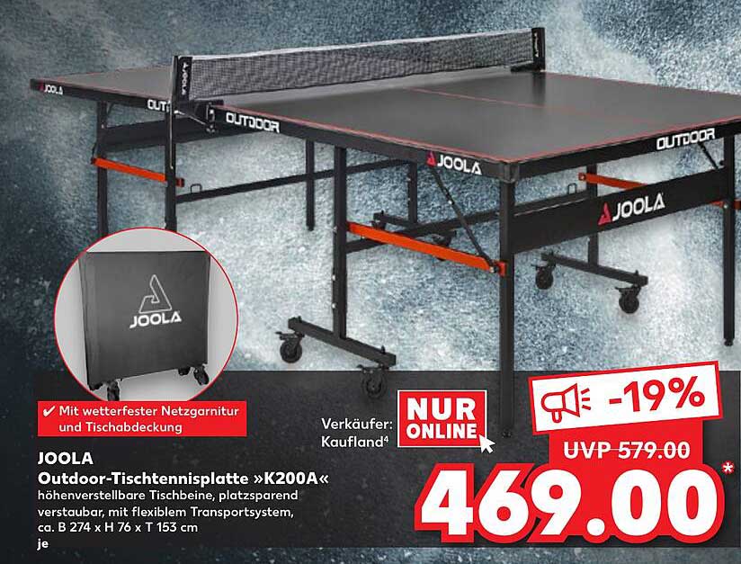 JOOLA Outdoor-Tischtennisplatte »K200A«