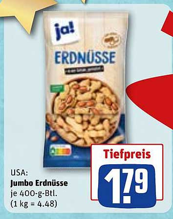 Jumbo Erdnüsse