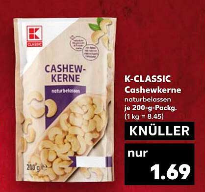 K-CLASSIC Cashewkerne