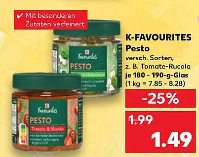 K-FAVOURITES Pesto