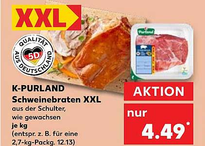 K-PURLAND Schweinebraten XXL