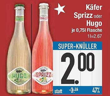 Käfer Sprizz oder Hugo