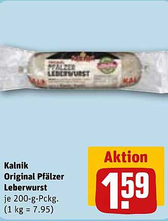 Kalnik Original Pfälzer Leberwurst