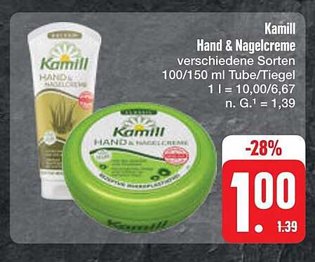 Kamill Hand & Nagelcreme