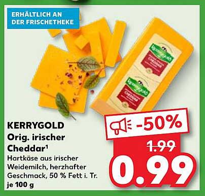 KERRYGOLD Orig. irischer Cheddar