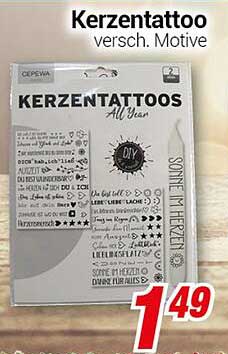 Kerzentattoos All Year