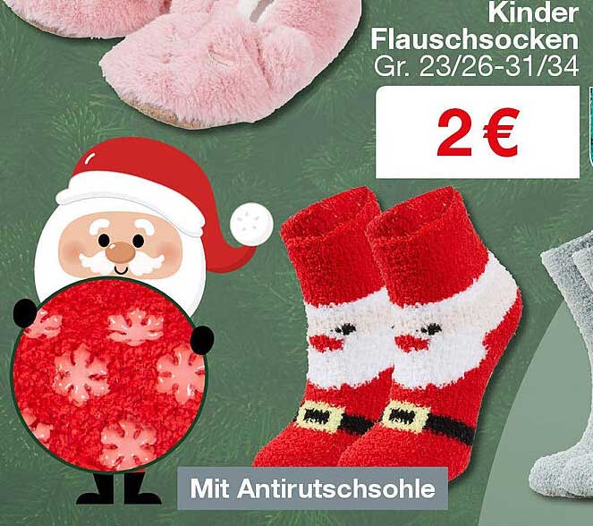 Kinder Flauschsocken