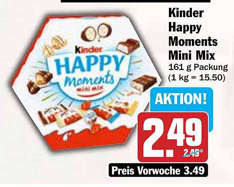 Kinder Happy Moments Mini Mix