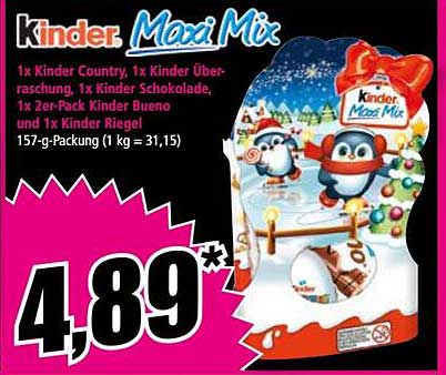 Kinder Maxi Mix