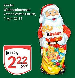 Kinder Weihnachtsmann