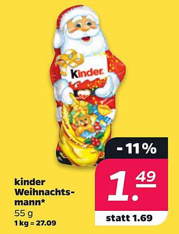 kinder Weihnachtsmann*