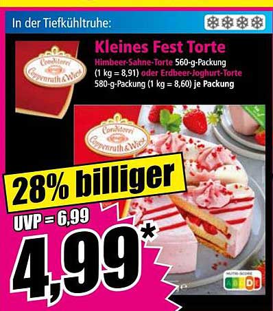 Kleines Fest Torte