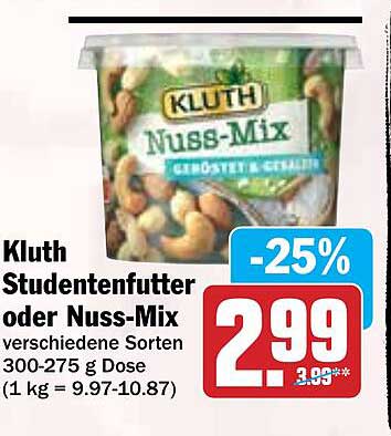 Kluth Nuss-Mix