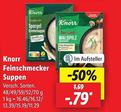 Knorr Feinschmecker Suppen