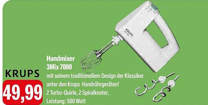 KRUPS Handmixer 3Mix 7000