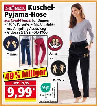 Kuschel-Pyjama-Hose