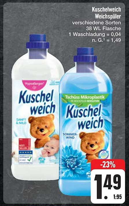 Kuschelweich Weichspüler