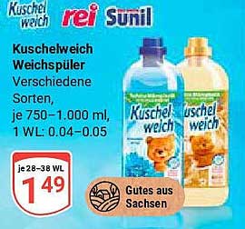 Kuschelweich Weichspüler