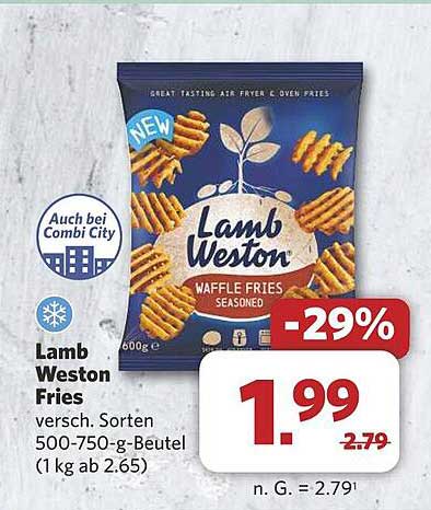 Lamb Weston Fries