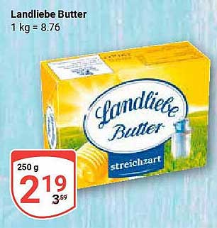 Landliebe Butter